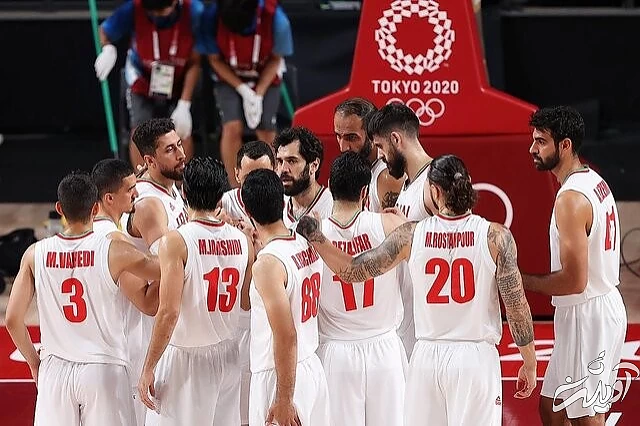 پایان کار بسکتبال ایران در المپیک با باخت مقابل فرانسه